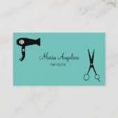 Cartes de rendez-vous pour coiffeur (Devant)