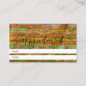 Cartes de rendez-vous professionnelles Opal Rock L (Devant)