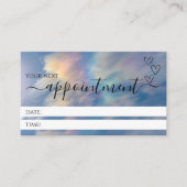 Cartes de rendez-vous professionnelles Rainbow Clo (Devant)