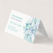 Cartes de rendez-vous Reiki/Yoga (Dos)