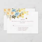 Cartes de réponse aux abeilles (Devant / Derrière)