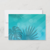 Cartes de réponse Blue Lagoon (Dos)