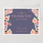 cartes de réponse de mariage (Dos)
