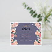 cartes de réponse de mariage (Debout devant)