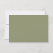 Cartes de réponse de mariage. (Dos)