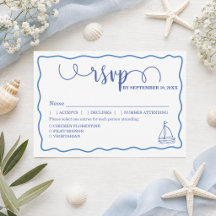Cartes de réponse de mariage et de repas de la vie