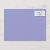 Cartes de réponse de mariage Iris (Dos)