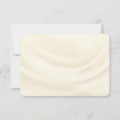 Cartes de réponse de menu personnalisables avec en (Dos)