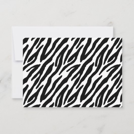 Cartes de réponse de modèle Zebra (Dos)