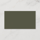 Cartes de réponse de rappel pour invitations de ma (Dos)