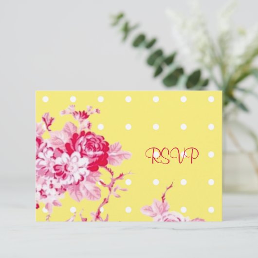 Cartes de réponse de réception de mariage avec des (Debout devant)