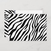 Cartes de réponse d'impression Zebra (Devant / Derrière)