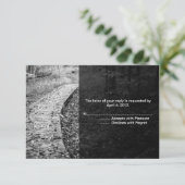 Cartes de réponse du chemin de forêt (Debout devant)