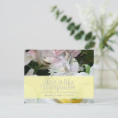 Cartes de réponse Fleur sauvage (Debout devant)