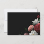 Cartes de réponse Floral Dreams (Dos)