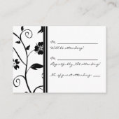 Cartes de réponse - Mariage (Dos)