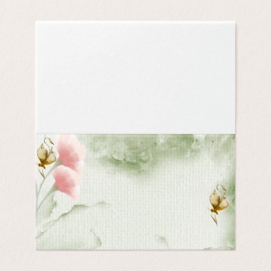 Cartes de réponse pliées (Outside Unfolded)