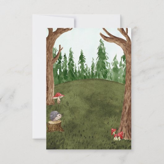 Cartes de réponse pour Dans la forêt (Dos)