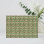 Cartes de réponse pour invitations et papeterie (Debout devant)
