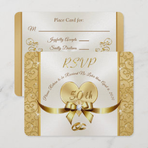 Cartes de réponse pour le 50e anniversaire de Mill