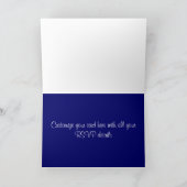 Cartes de réponse pour mariages (Intérieur)