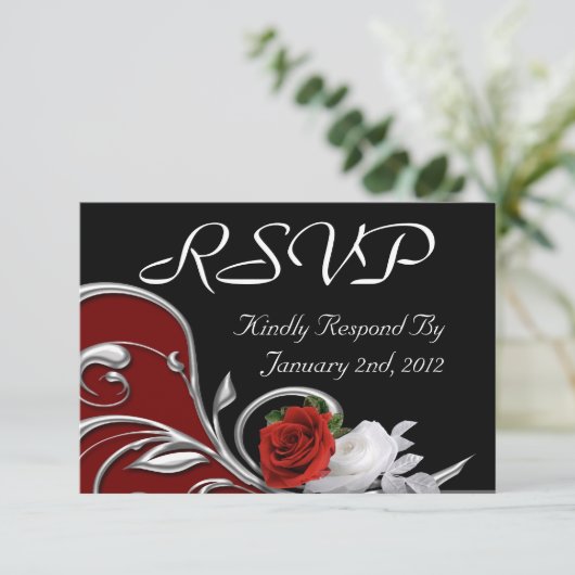 Cartes de réponse Regal (Debout devant)