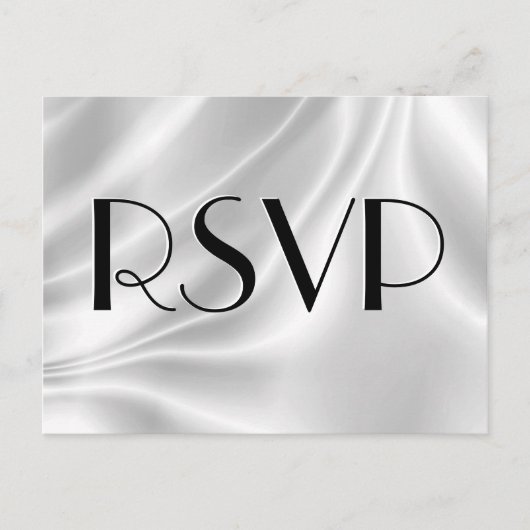 Cartes de réponse RSVP (Devant)