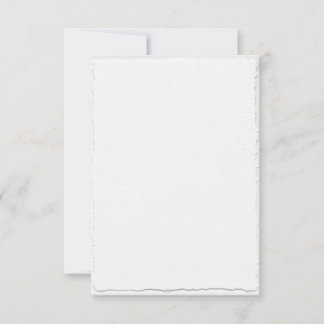 Cartes de réponse RSVP avec modèle de bordure faux