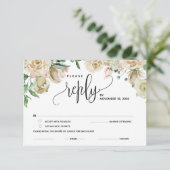 Cartes de réponse, RSVP, Enclosure Cards (Debout devant)