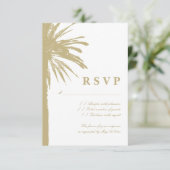 Cartes de réponse RSVP pour mariage exceptionnel s (Debout devant)