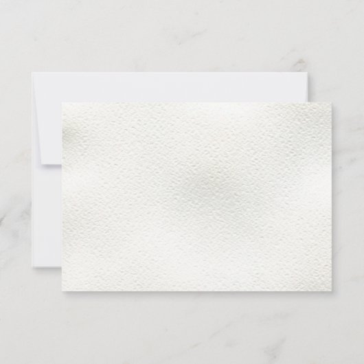 Cartes de réponse Squelette RSVP (Dos)