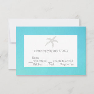 Cartes de réponse Starfish Rsvp