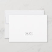 Cartes De Réponse Starfish Rsvp (Dos)