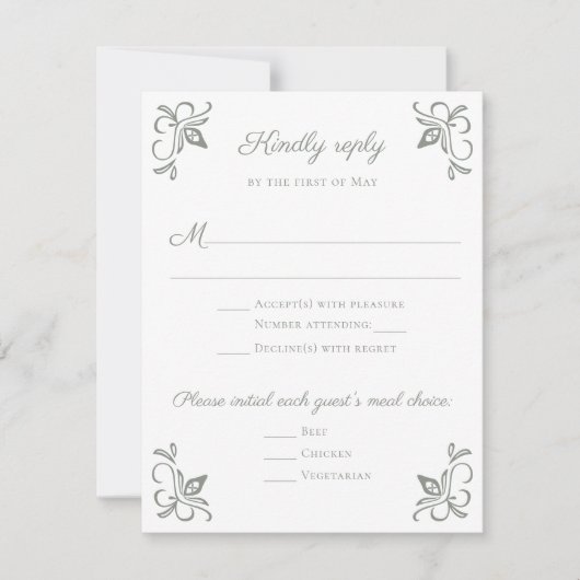 Cartes de réponses (Devant)