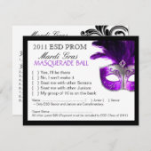 Cartes de réponses masquées (Devant / Derrière)