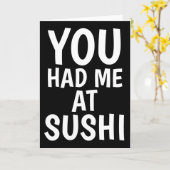 CARTES DE REPRÉSENTATION ROMANtIC SUSHI (Fleur jaune)