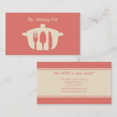 Cartes de restauration (Devant / Derrière)