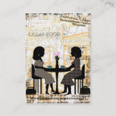 Cartes de restauration (Dos)