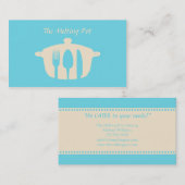 Cartes de restauration (Devant / Derrière)