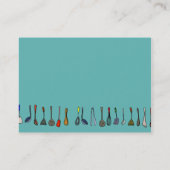 Cartes de restauration de cuillère de portion (Dos)