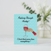 Cartes de rétablissement drôle  (Debout devant)