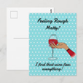 Cartes de rétablissement drôle  (Devant / Derrière)