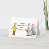 Cartes de retraite amusantes (Dos)