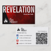 Cartes de révélation (Devant / Derrière)