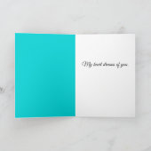 Cartes de rêves de nuances de vert Cœur (Intérieur)