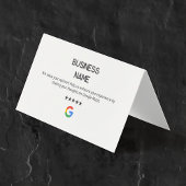 Cartes de révision Google minimales