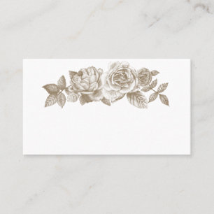 Cartes de rose à Sepia