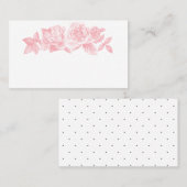 Cartes de rose en rose (Devant / Derrière)