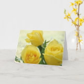 Cartes de roses jaunes (Fleur jaune)
