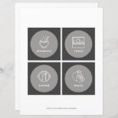 Cartes de routine quotidiennes pour enfants - Enfa (Devant / Derrière)